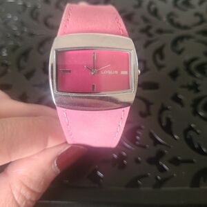 Pink Lorus Watch
